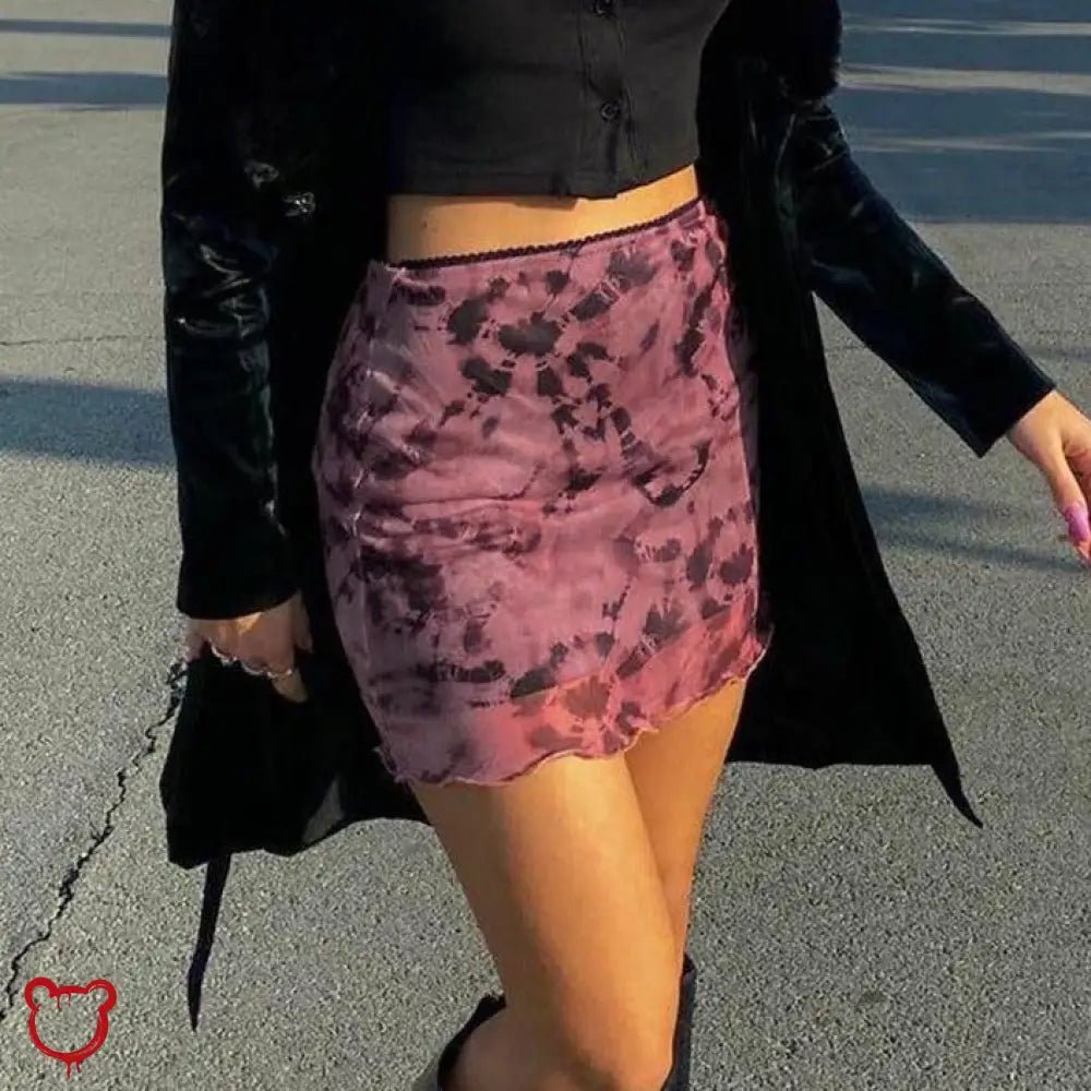 Underground Tie - Dye Maxi Skirt - The Cursed Closet