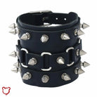 Unisex Spiked Leather Bracelet - The Cursed Closet