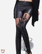 Victoria Mesh Leggings - The Cursed Closet