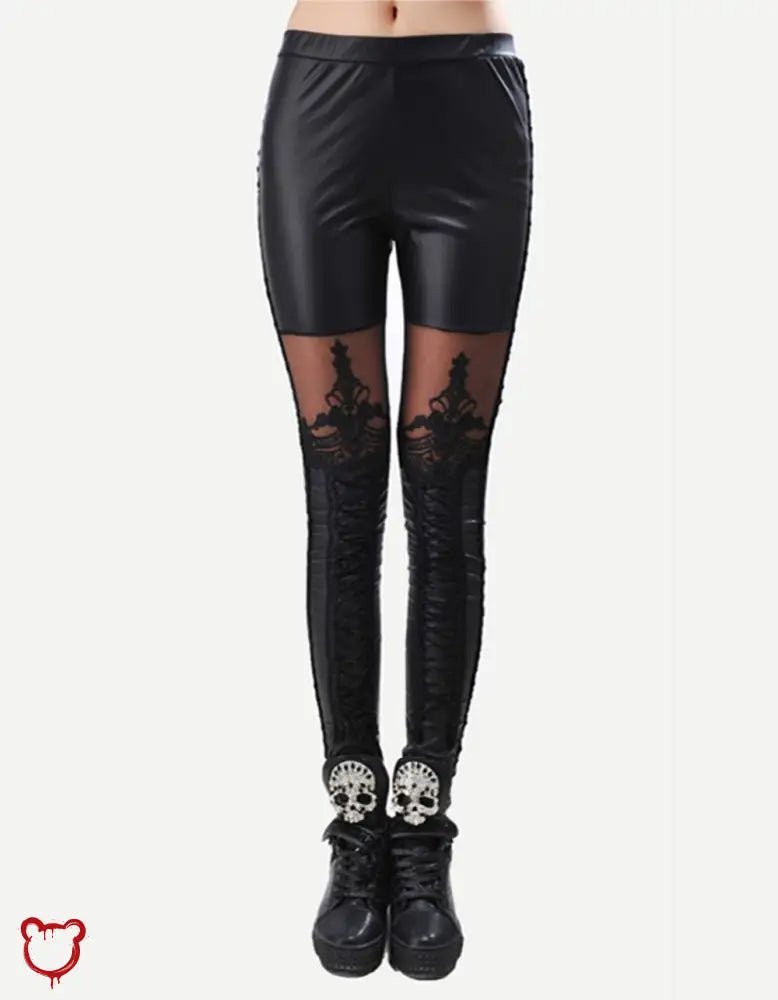 Victoria Mesh Leggings - The Cursed Closet