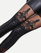 Victoria Mesh Leggings - The Cursed Closet
