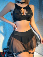 Werewolf' Gothic Skirt Set - The Cursed Closet