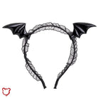 Winged Lace Headband - The Cursed Closet