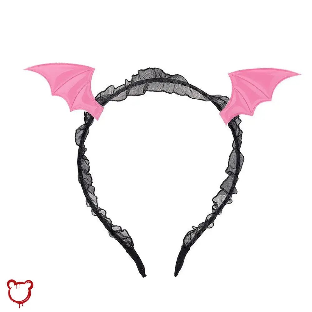 Winged Lace Headband - The Cursed Closet