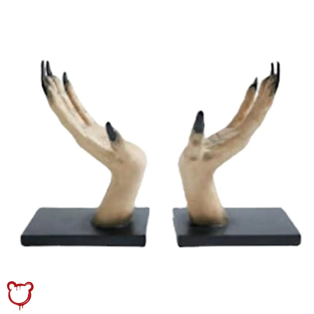 Witch Hand Book Holder Stand Homeware