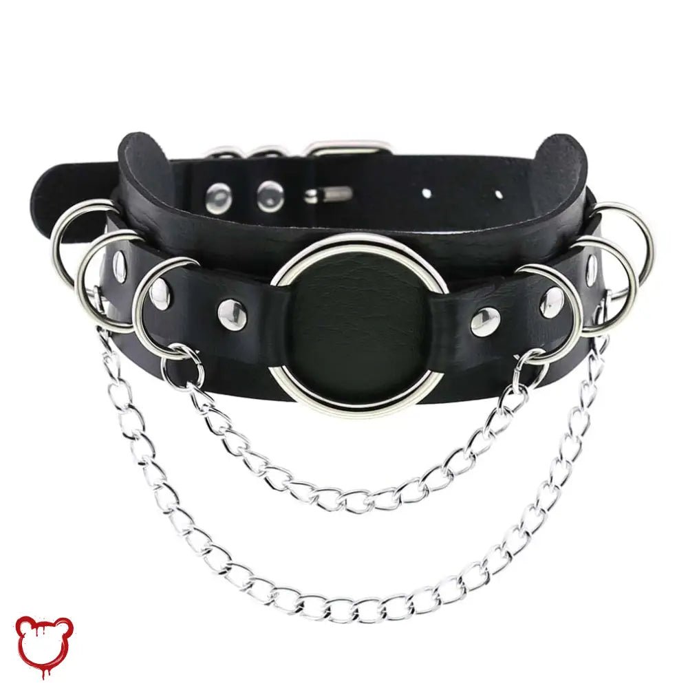 Zone PU Choker - The Cursed Closet