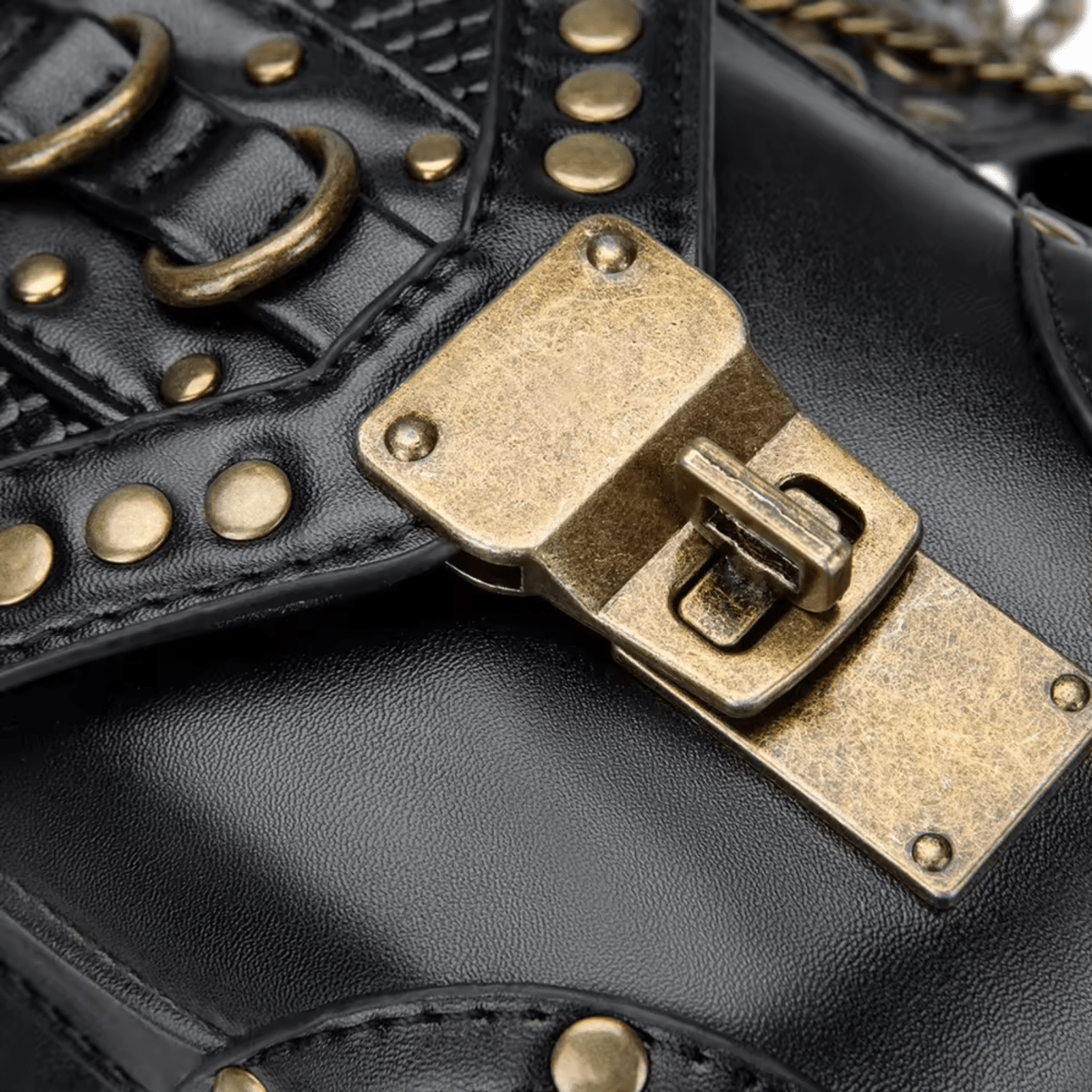 Steampunk Leather Hip Holster - The Cursed Closet