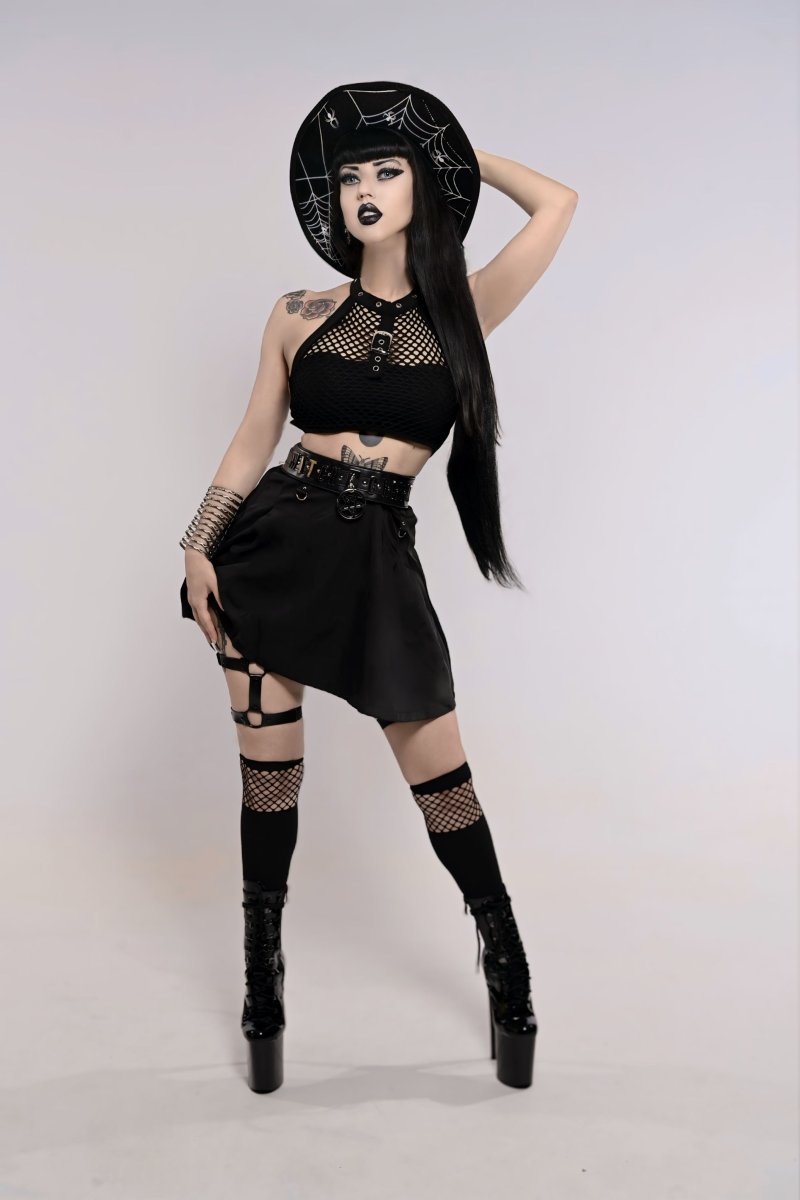 Raven’s Allure Top - The Cursed Closet