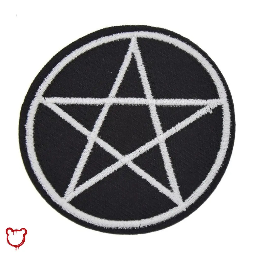 5-Pack Pentagram Patches Accessories