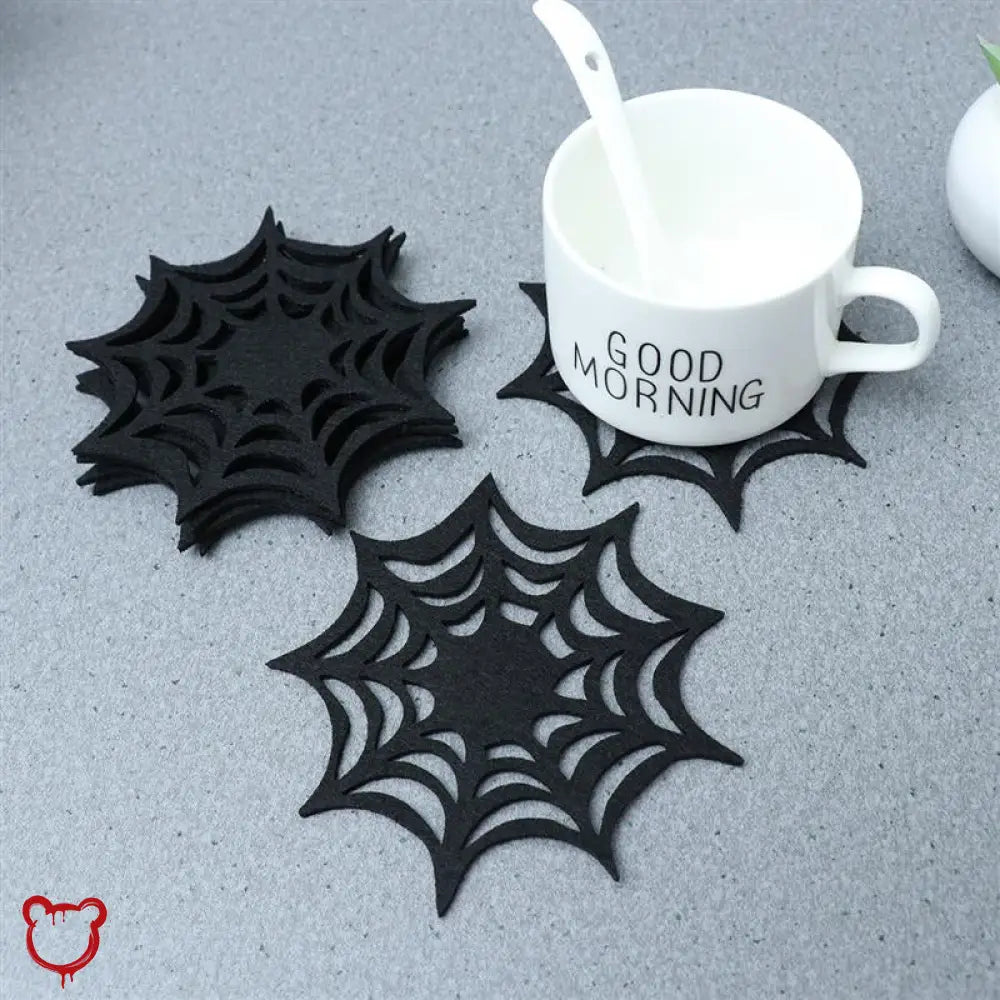6-Pack Spider Coaster Homeware