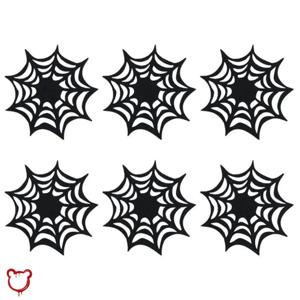 6-Pack Spider Coaster Homeware