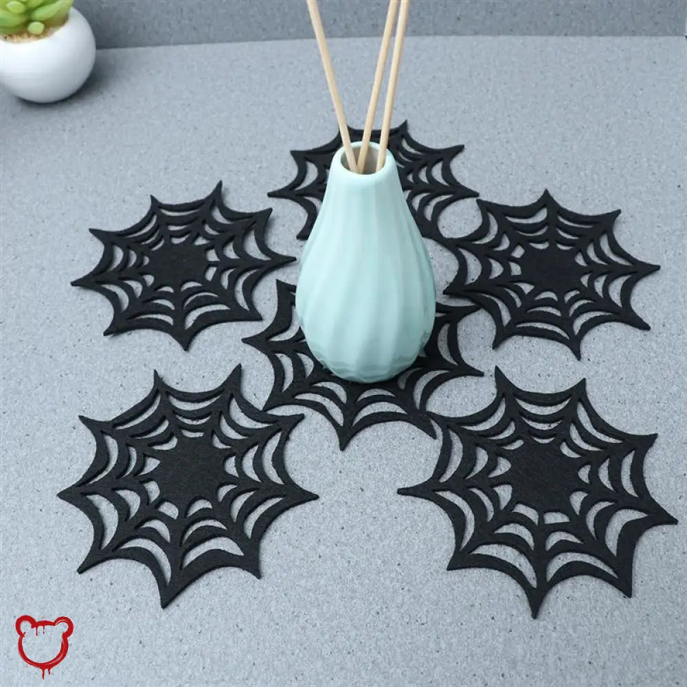 6-Pack Spider Coaster Homeware