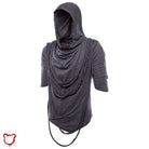 99 Black Hooded Top In Multiple Colors Clothing