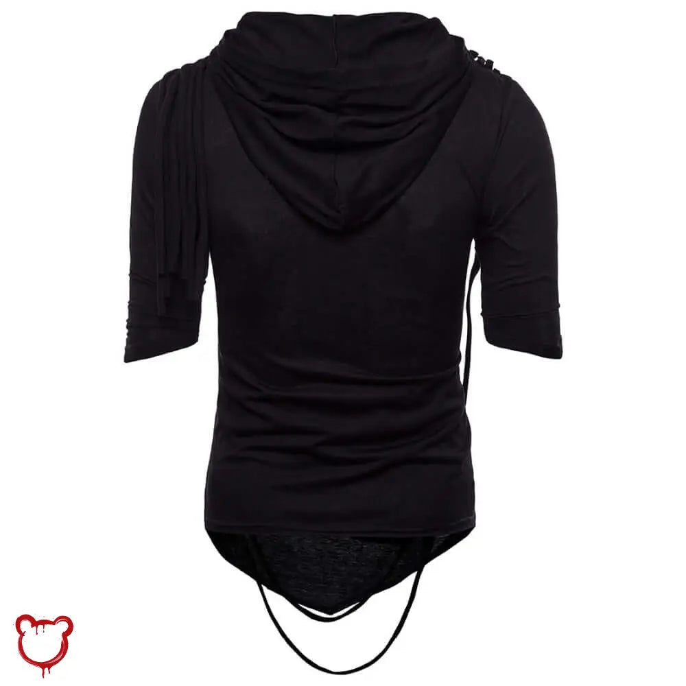 99 Black Hooded Top In Multiple Colors Clothing