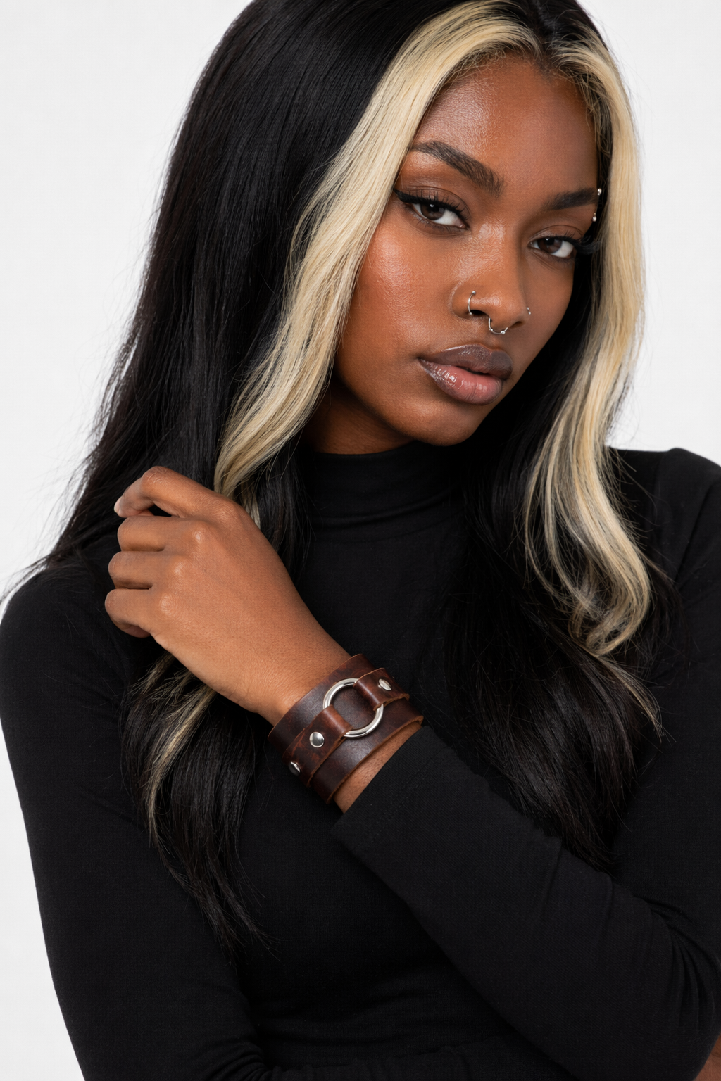 Metallic Leather Bracelets 14