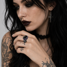 "Darkness Skull Ring (Purple)" 6