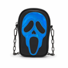 Ghost Face Shoulder Bag, Vibrant Colors blue