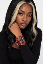 Metallic Leather Bracelets 15
