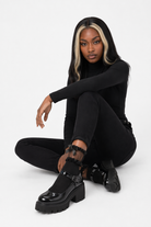 "Transparent Bow Mesh Socks" Default Title