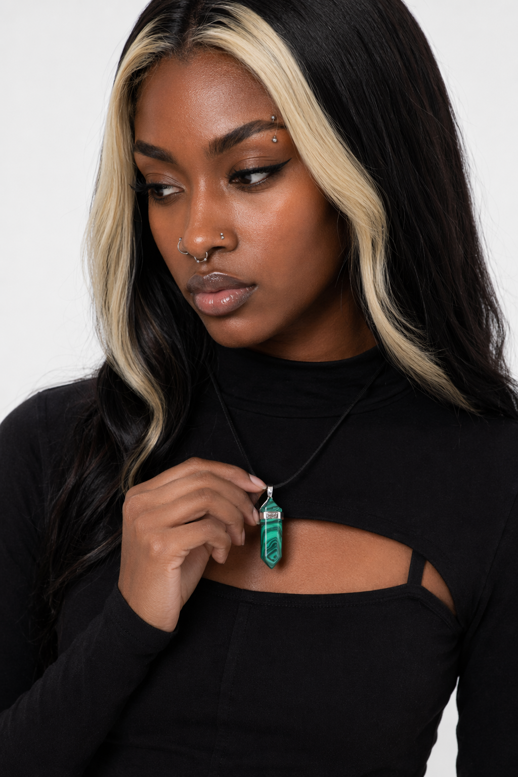 Gemstone Crystals Malachite