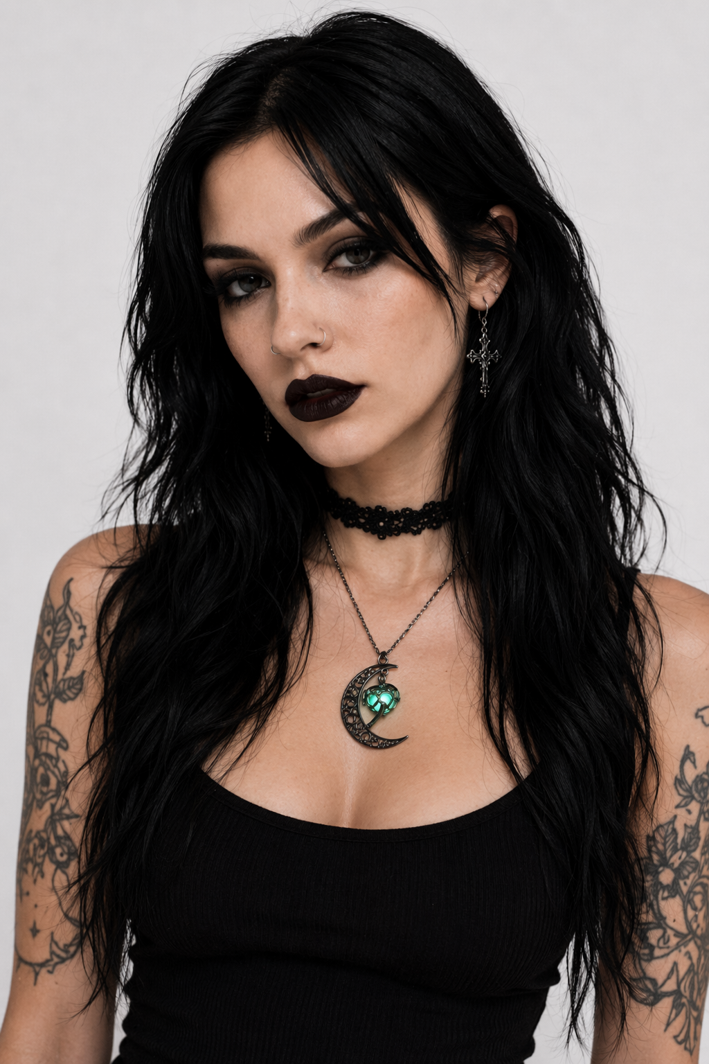 Luna's Glow Necklace Green