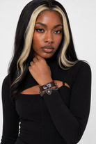 Metallic Leather Bracelets 4