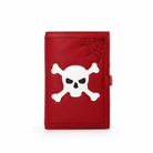 Elegant Skeleton Shoulder Bag Red Skeleton