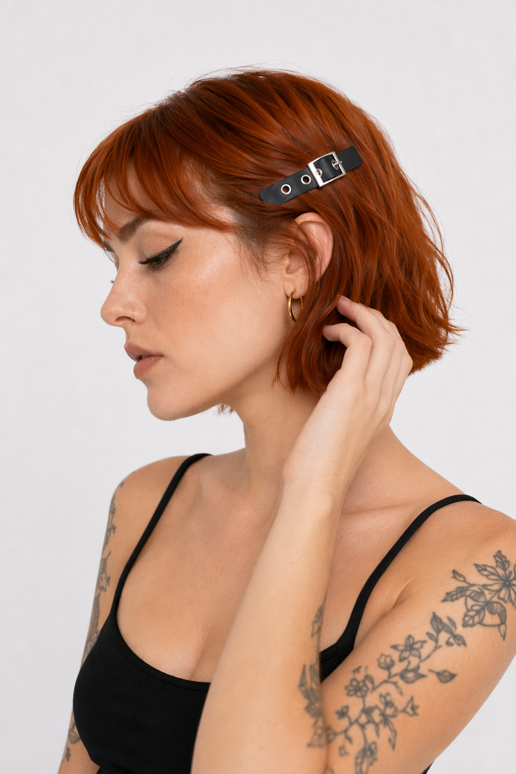 Black Hair Clip with Alternative Buckle 5