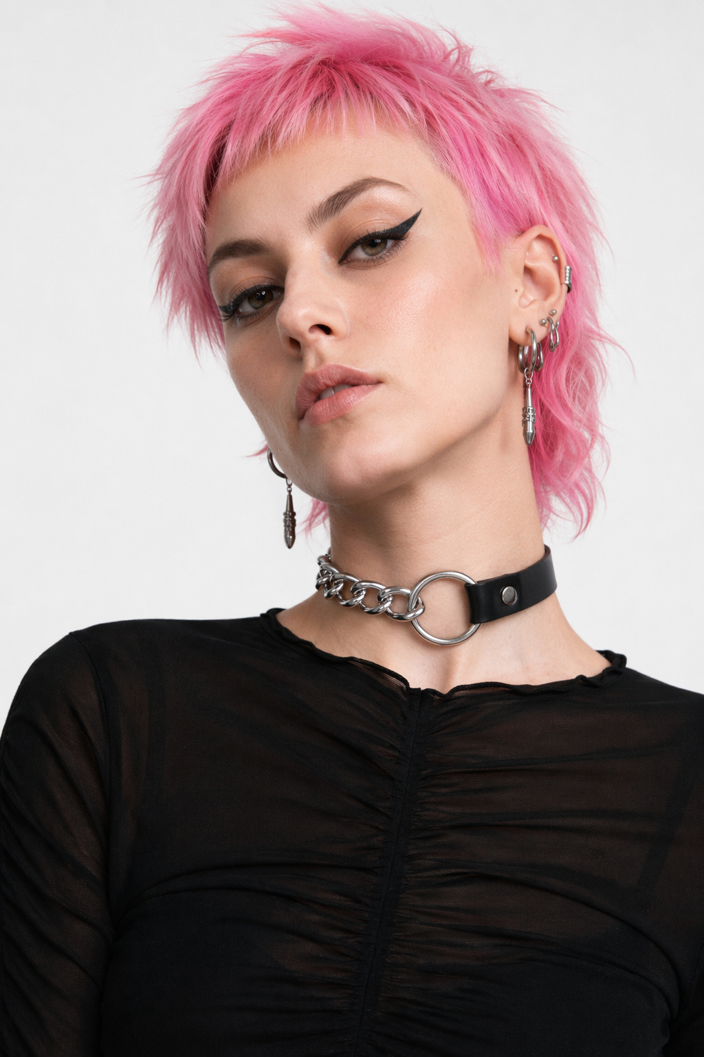 Black Leather Choker Default Title
