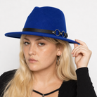 Triple O O-Ring Fedora royalblue