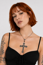 Cross Bat Necklace Default Title