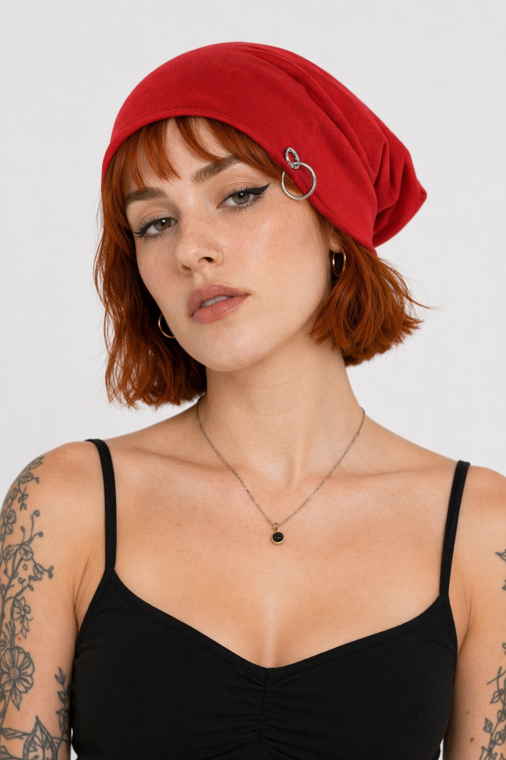 Trojan Casual Beanie - Color Variety Red