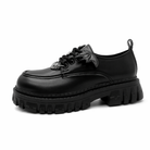 Goth Bat Wings Black Shoes Matte Black