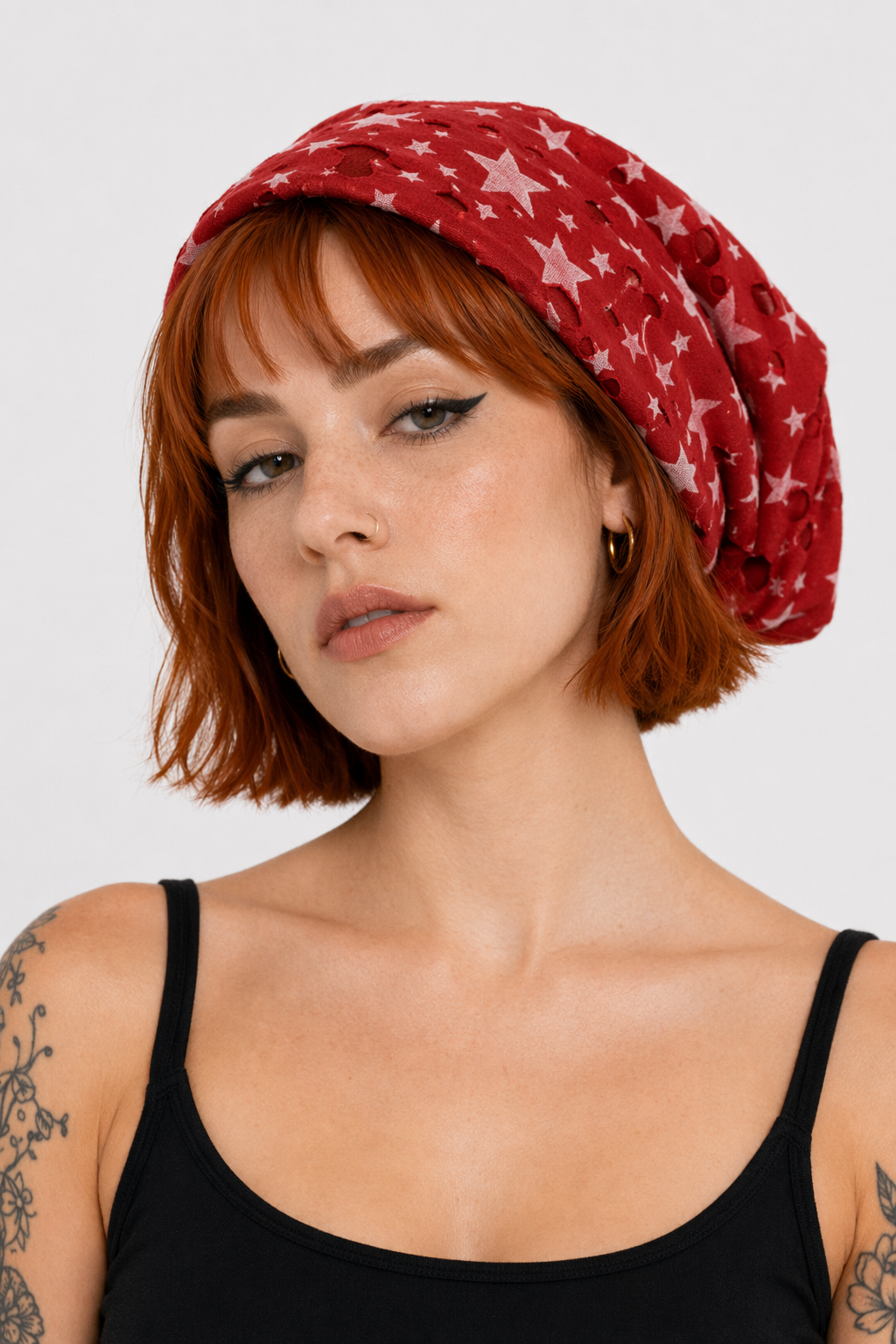 Star Hat Red