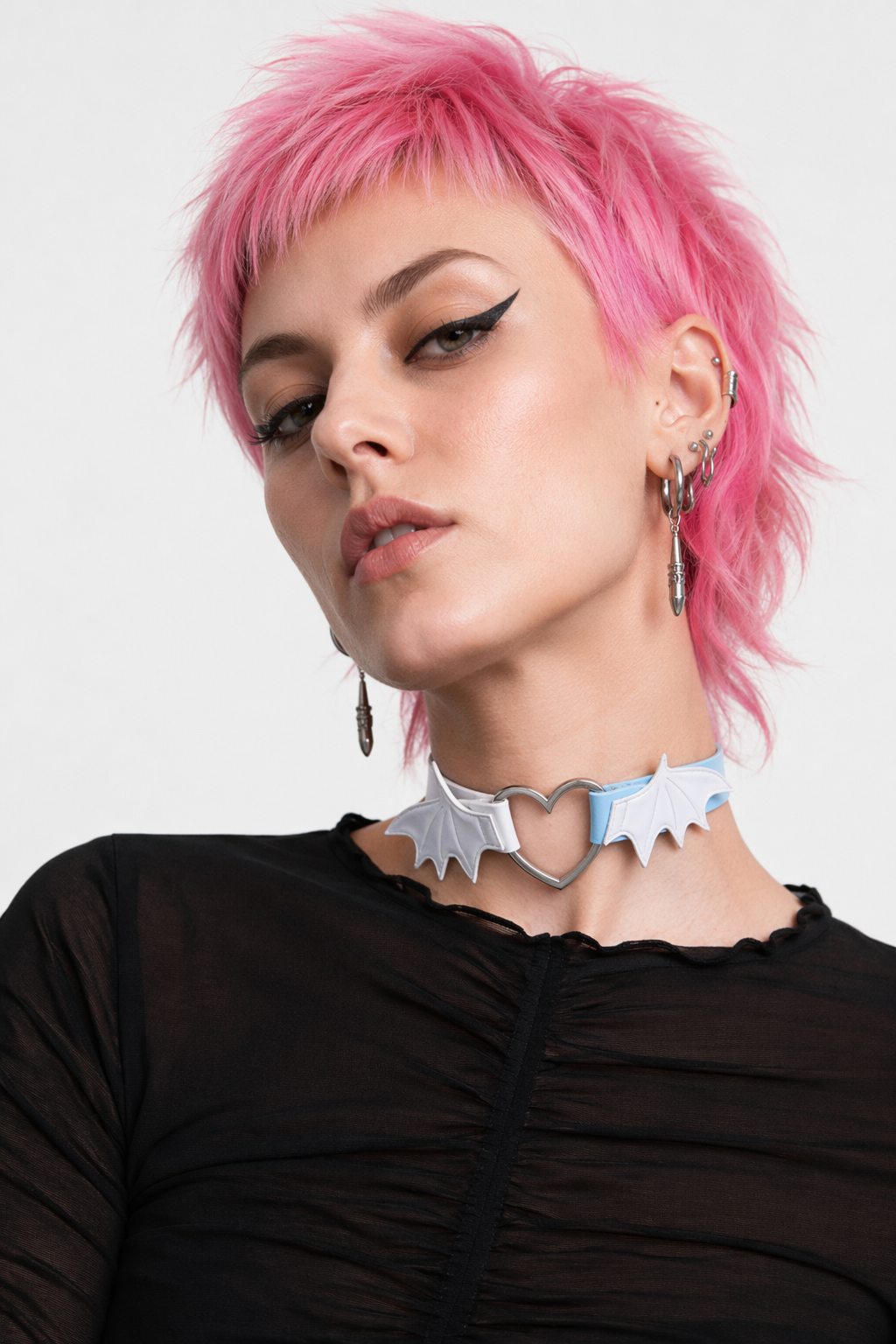 Anime Harajuku Leather Chokers (Multicolor) M