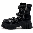 Gothic Platform Boots black