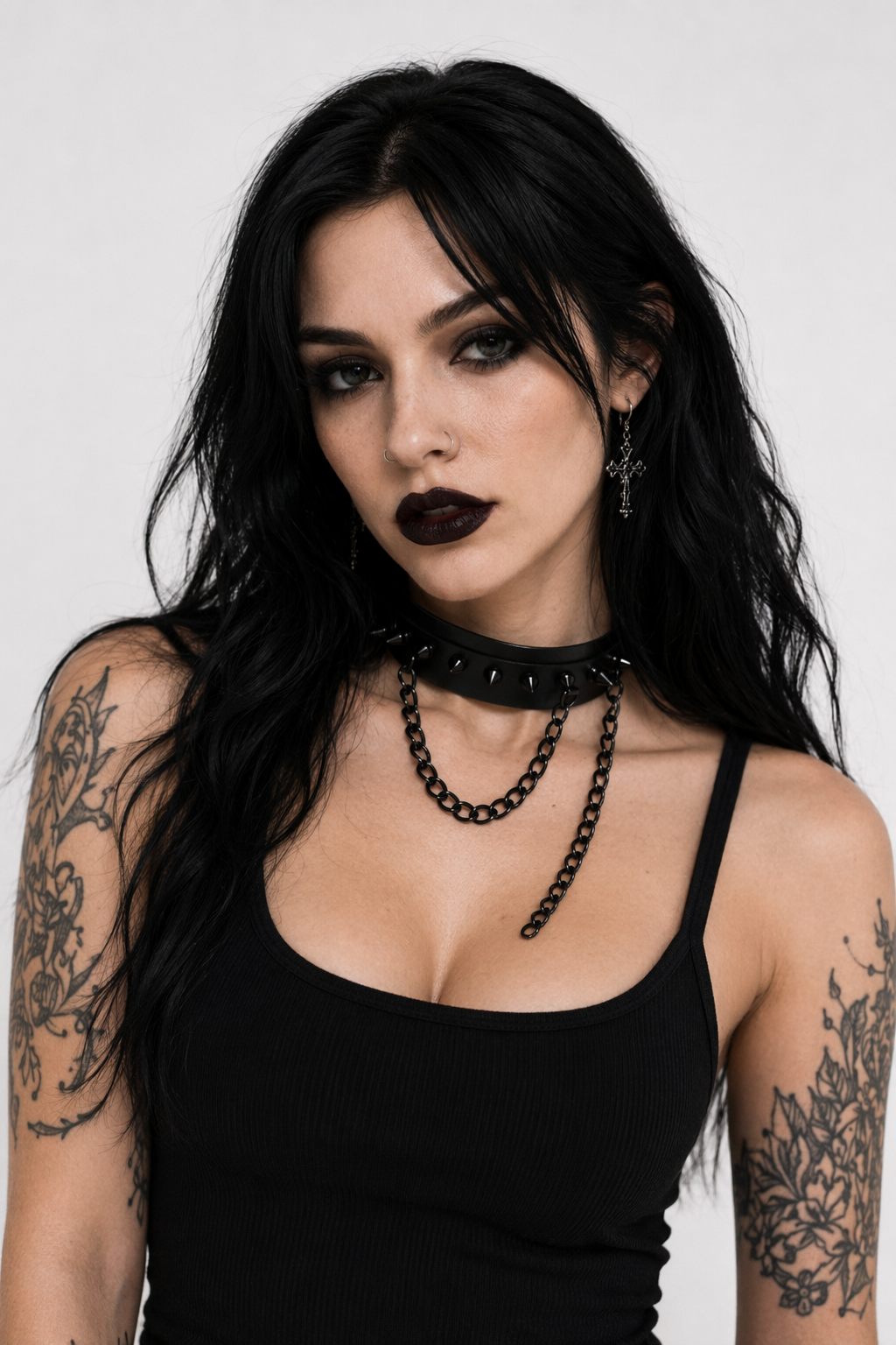 "Ultimate Black Spike Choker" Default Title