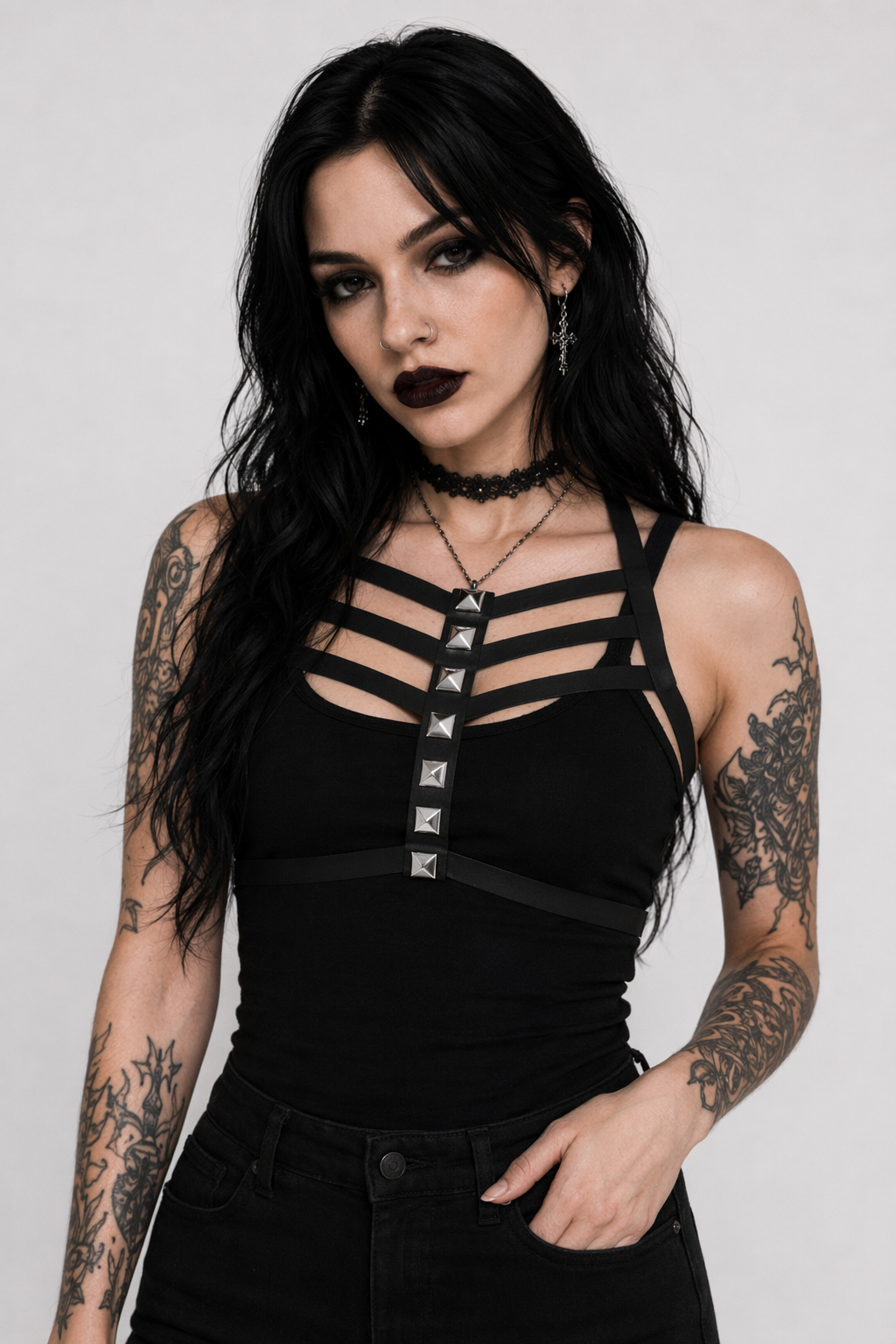 Stud Harness - Black Default Title