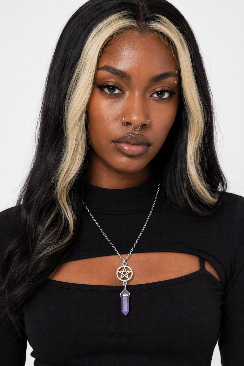 Pentagram Necklace - Assorted Colors. 1