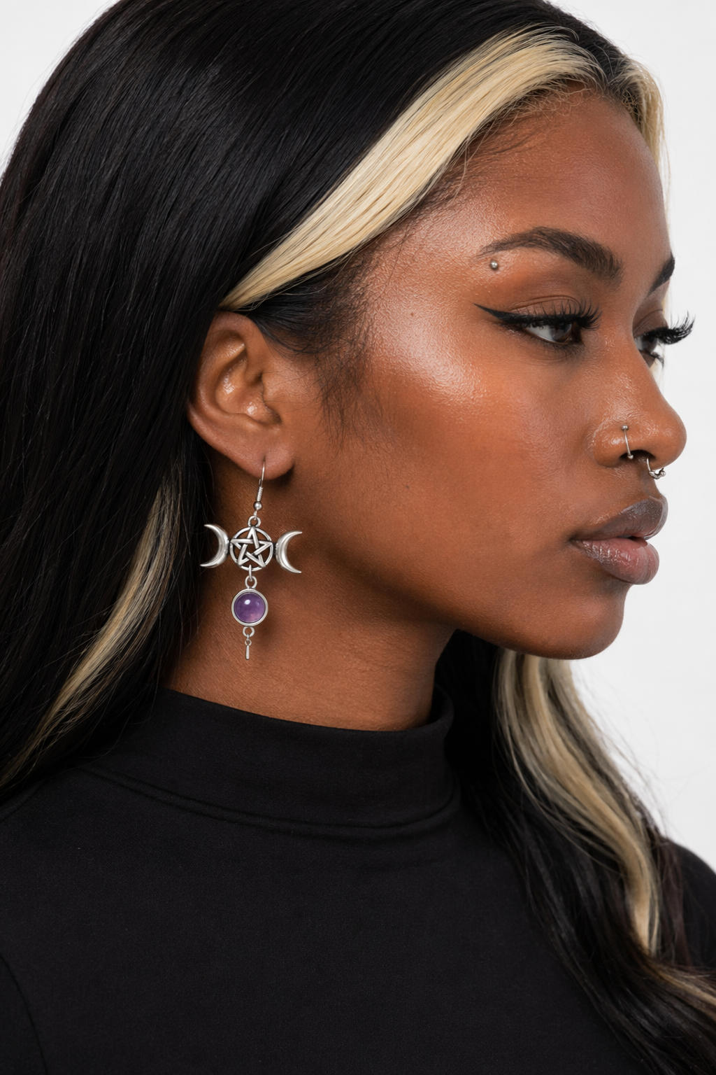 Mystical Stone Earrings Default Title