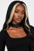 Black Choker 'To the Top' black