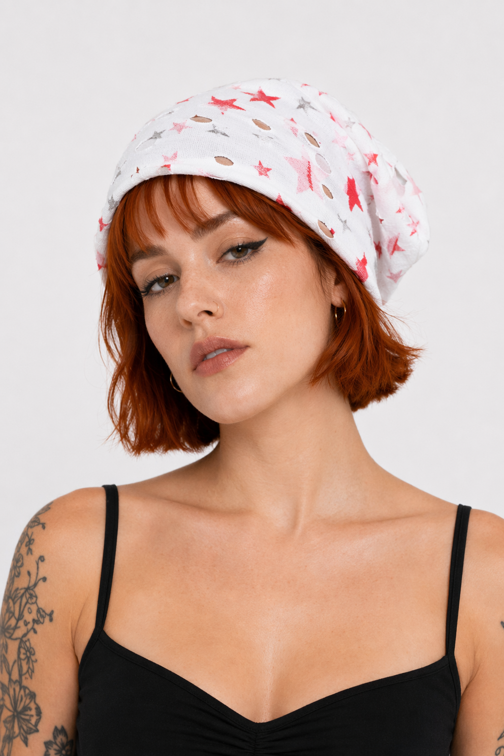 Star Hat White