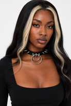 Black Spike Choker with Illusion Default Title