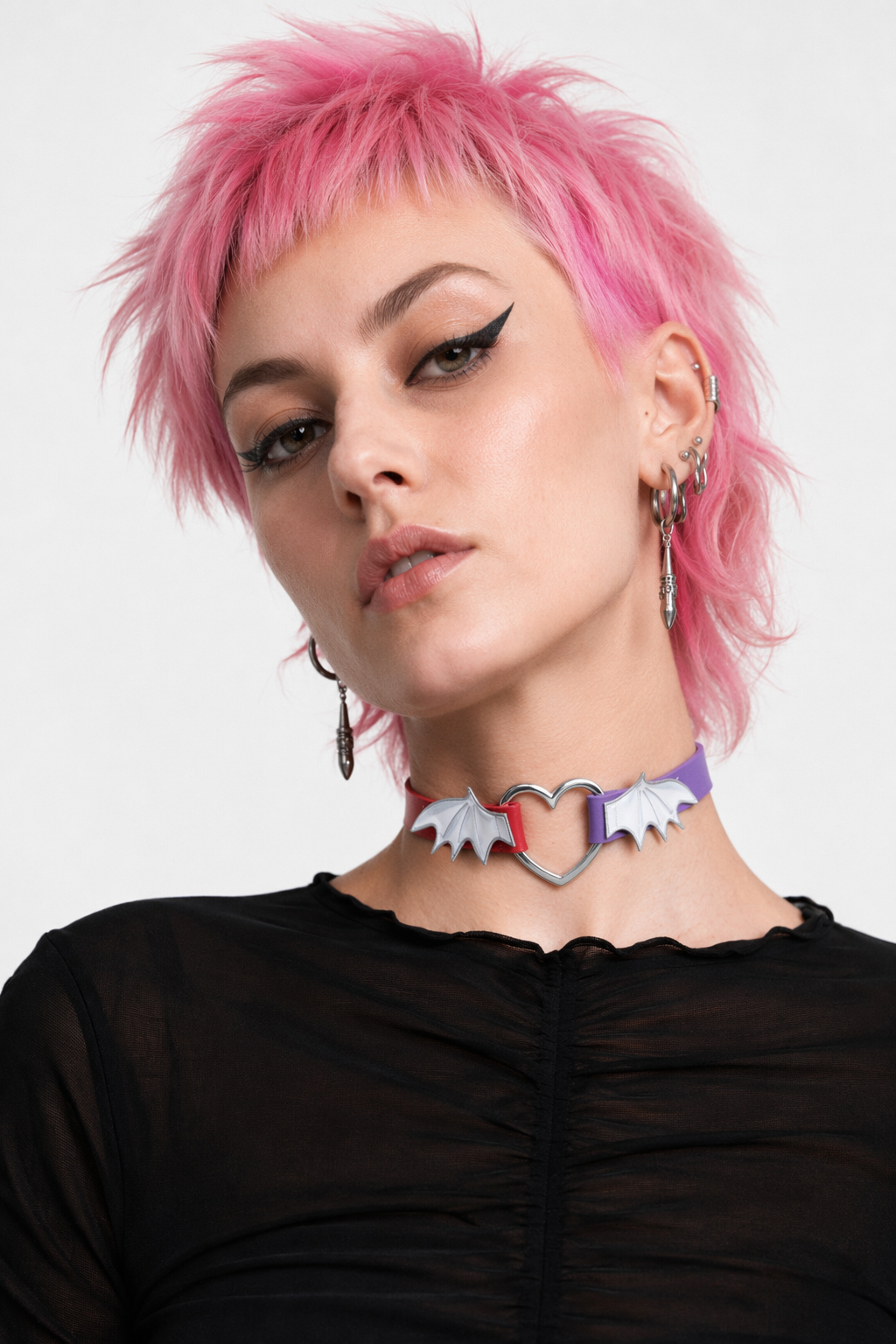 Anime Harajuku Leather Chokers (Multicolor) N