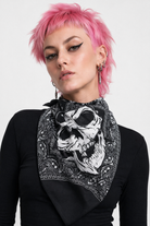 Skull Biker Bandana Default Title