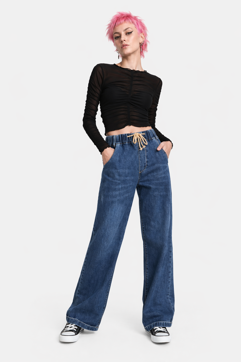 Legion Baggy Grunge Pants blue