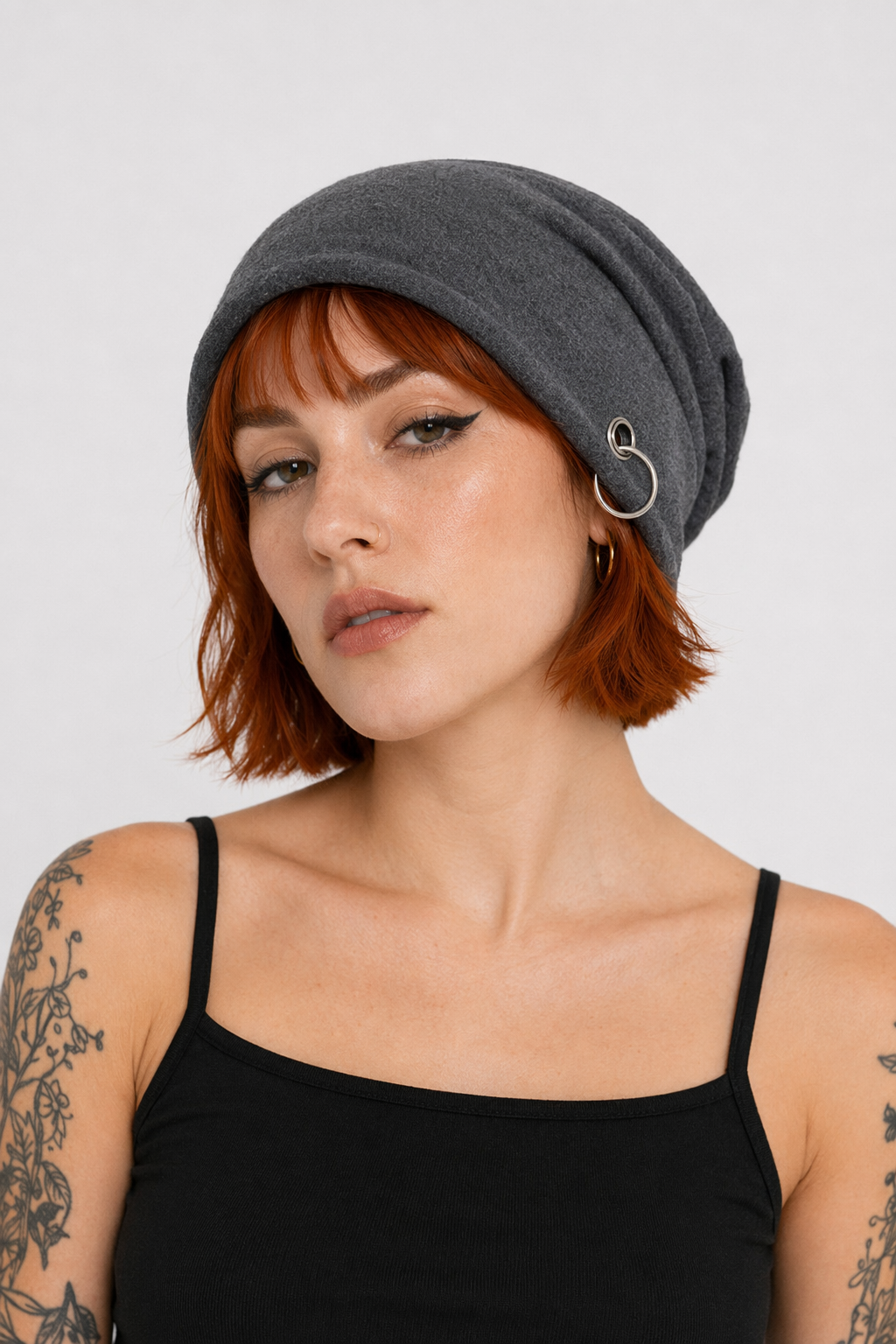 Trojan Casual Beanie - Color Variety Dark Grey