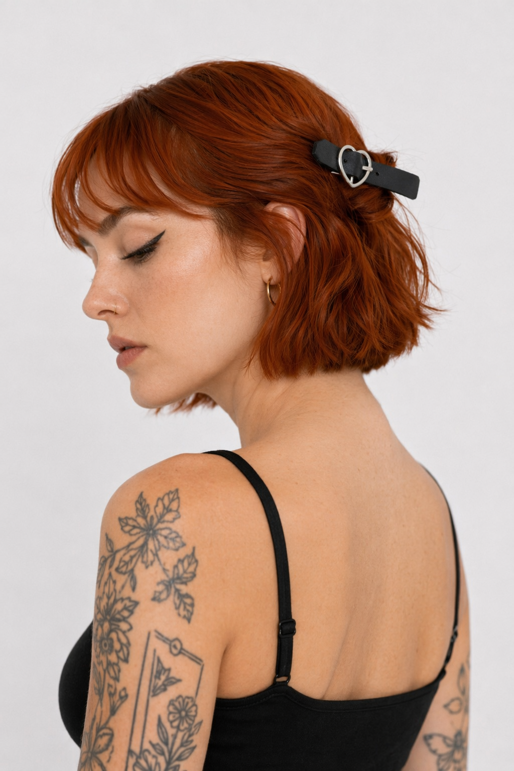 Black Hair Clip with Alternative Buckle 4
