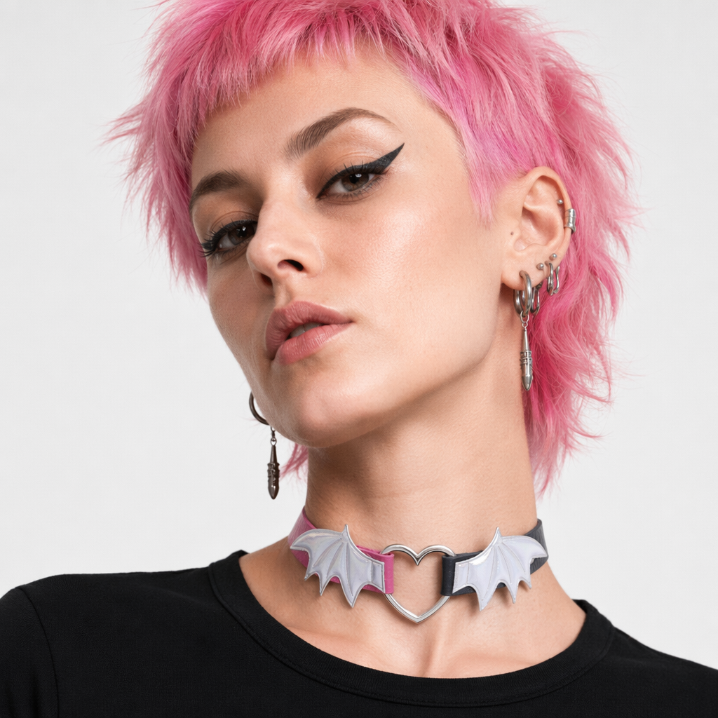 Anime Harajuku Leather Chokers (Multicolor) J