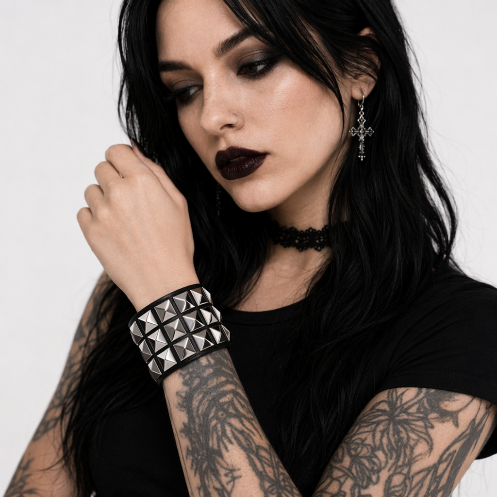 Variety of 22 Black Bracelets style 4